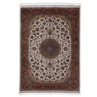 Иранский ковёр из шёлка и модала (QUM 603 /Cream/300x200)