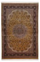 Иранский ковёр из шёлка и модала (QUM 603 /Beige/350x250)