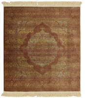 Бельгийский ковёр из вискозы (02M106/PINK/160x160)