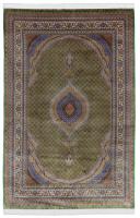 Иранский ковёр из шёлка и модала (QUM 601 /Green/225x150)