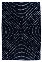 Индийский ковёр из шерсти и вискозы (HT-949/NAVY/300x200)