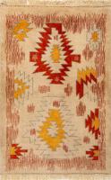 Иранский ковёр из шерсти (06-51/110x75)