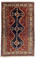 Иранский ковёр из шерсти (17-043116/205x128)