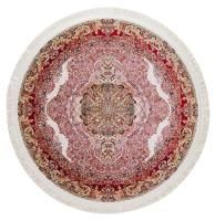 Бельгийский ковёр из бамбуковой вискозы (I102BH/SILVER/160x160)