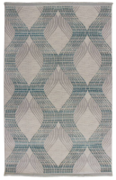 Ковер  (W6036_B38_64/L.Blue/Ivory/150x80)