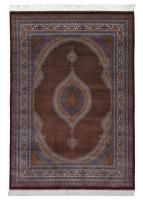 Иранский ковёр из шёлка и модала (QUM 601 /Red/350x250) 