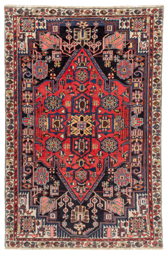 Иранский ковёр из шерсти (17-1304013116/195x130)