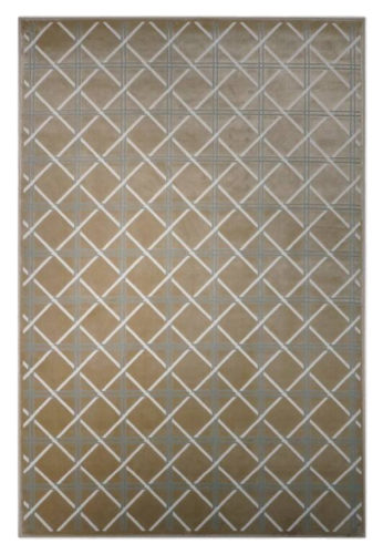Бельгийский ковёр из вискозы и акрила (0CA001/ICE BEIGE AB4/110x)