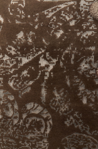 Индийский ковёр из шерсти и вискозы (14-3591/308x246)