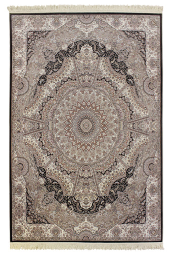 Бельгийский ковёр из бамбуковой вискозы (OIS025/ANTRACITPASTEL150x)
