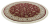 Бельгийский ковёр из бамбуковой вискозы (IS010H/RED/160x160) Бельгийский ковёр из бамбуковой вискозы (IS010H/RED/160x160)