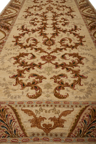 Иранский ковёр из шерсти (07-1105/309x152)