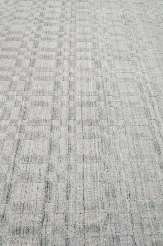 Индийский ковёр из шерсти и арт-шёлка (5057/HAVANA HANDLOOM/GREY)