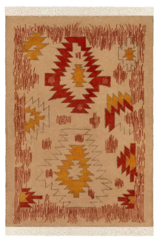 Иранский ковёр из шерсти (06-51/110x75)