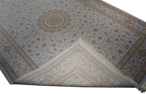 Бельгийский ковёр из бамбуковой вискозы (IS136C/L.BLUE PSTL P5/340)