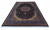 Иранский ковёр из шёлка и модала (QUM 603 /Navy/150x100)