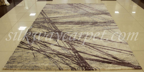 Бельгийский ковёр из бамбуковой вискозы (0IS023/D.GREYPSTLP6/340x2)