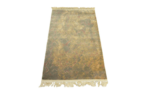 Бельгийский ковёр из вискозы (02M105/GREEN/200x140)
