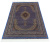 Иранский ковёр из шёлка и модала (QUM 601 /Blue/150x100)