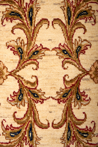 Иранский ковёр из шерсти (07-1105/309x152)