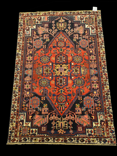 Иранский ковёр из шерсти (17-1304013116/195x130)