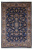 Иранский ковёр из шёлка и модала (QUM 602 /Navy/300x200)