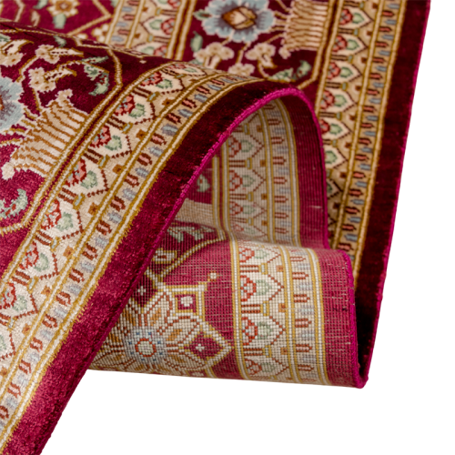 Иранский ковёр из шёлка (13-460/121x81)