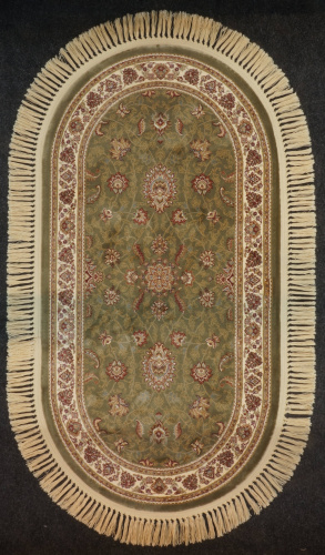 Бельгийский ковёр из бамбуковой вискозы (0IS023/D.GREYPSTLP6/340x2)