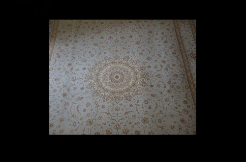 Бельгийский ковёр из бамбуковой вискозы (IS136C/L.BLUE PSTL P5/340)