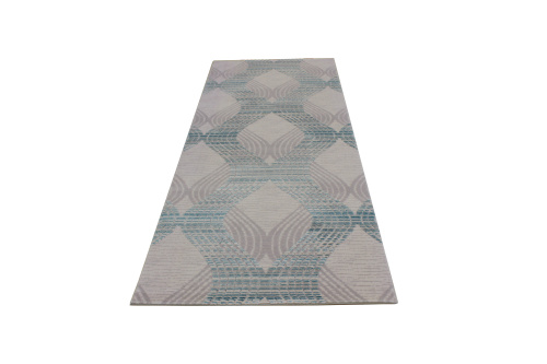 Ковер  (W6036_B38_64/L.Blue/Ivory/150x80)