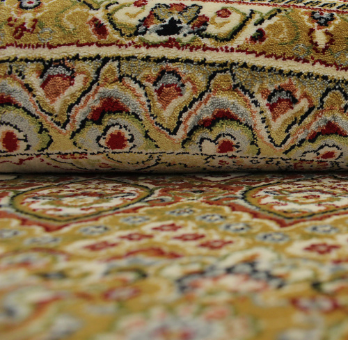 Бельгийский ковёр из бамбуковой вискозы (IS066H/DARK GOLD N4U01/20)