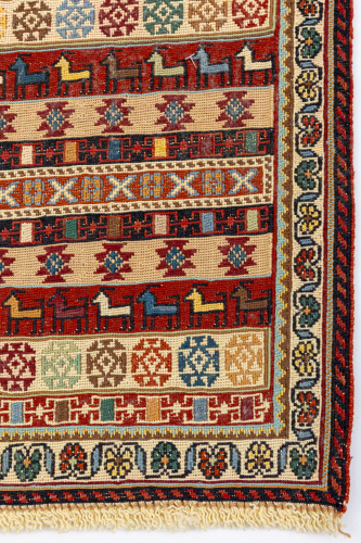 Иранский ковёр из шерсти (15-22613/42x40)