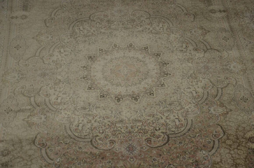 Бельгийский ковёр из бамбуковой вискозы (IS147B/D.GREYPSTLP4/230x1)