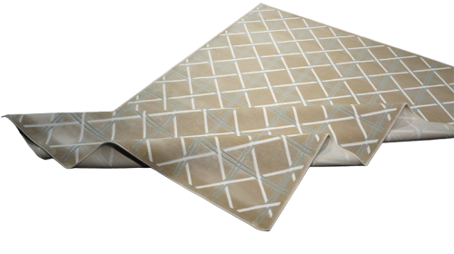 Бельгийский ковёр из вискозы и акрила (0CA001/ICE BEIGE AB4/110x)