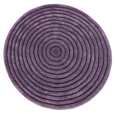 Индийский ковёр из шерсти и вискозы (HT 955 PURPLE/200x200)