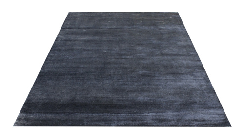 Индийский ковёр из арт-шёлка (VISCOSE/NAVY/400x300)