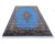 Иранский ковёр из шёлка и модала (QUM 606 /Blue/300x200)