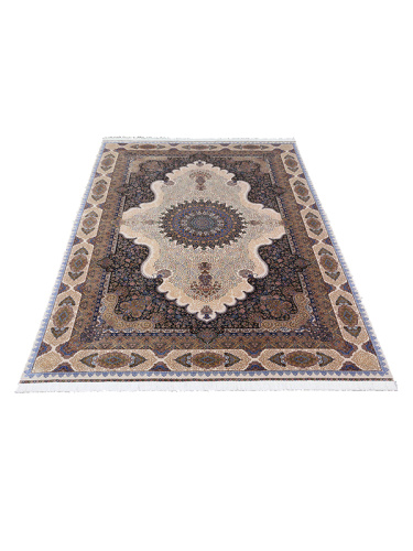 Иранский ковёр из шёлка и модала (QUM 635 /Cream/150x100)