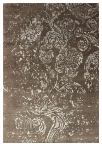 Индийский ковёр из шерсти и вискозы (14-3591/308x246)