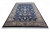 Иранский ковёр из шёлка и модала (QUM 602 /Navy/300x200)