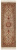 Иранский ковёр из шёлка (13-486/119x38)