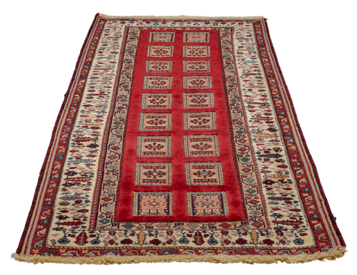 Иранский ковёр из шерсти (15-02813-2/221x81)