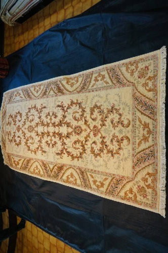 Иранский ковёр из шерсти (07-1105/309x152)