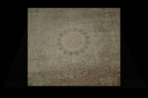 Бельгийский ковёр из бамбуковой вискозы (IS147B/D.GREYPSTLP4/230x1)