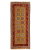 Иранский ковёр из шерсти (15-09613/203x80)