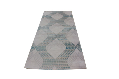 Ковер  (W6036_B38_64/L.Blue/Ivory/150x80)