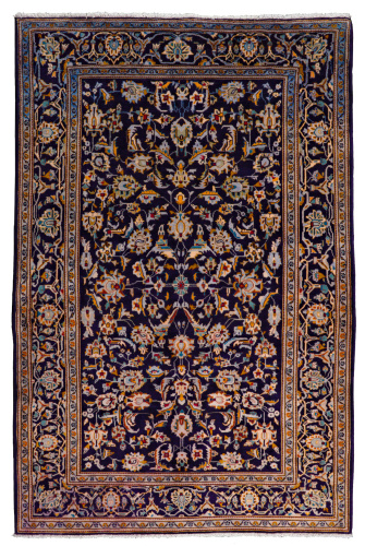 Иранский ковёр из шерсти (17-1304027516/224x147)