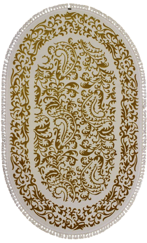 Иранский ковёр из акрила (01163E/KAFTAN/OVAL/290x19)