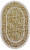 Иранский ковёр из акрила (01163E/KAFTAN/OVAL/290x19)