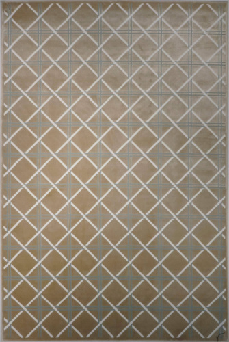 Бельгийский ковёр из вискозы и акрила (0CA001/ICE BEIGE AB4/110x)
